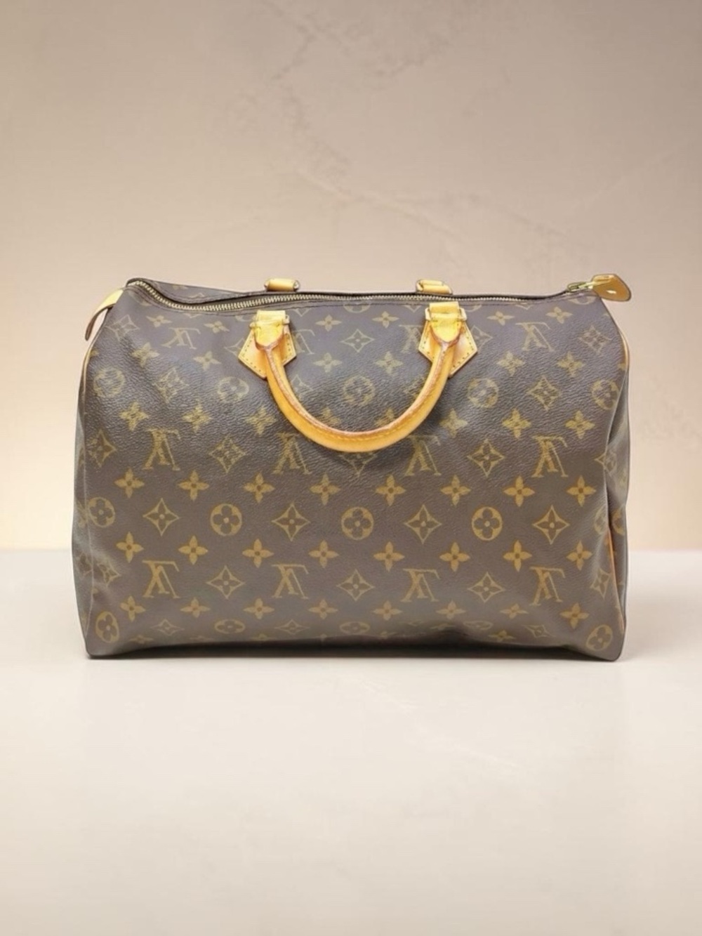 Authentic Louis Vuitton Monogram Speedy 35 Satchel Boston Bag - Classic LV - Picture 3 of 11